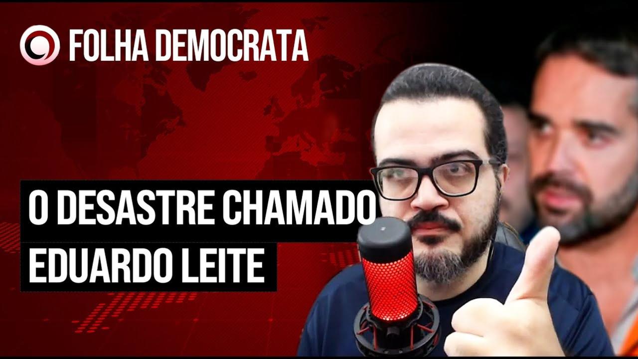 O absurdo do Roda Viva de Eduardo Leite; Reinaldo Azevedo esculhamba o governador