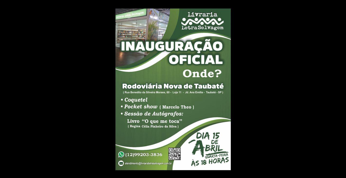 Editora Letra Selvagem inaugura a Livraria Letra Selvagem