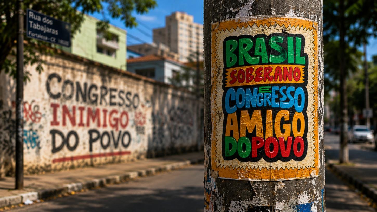 Conheça a campanha “Brasil Soberano, Congresso Amigo do Povo”