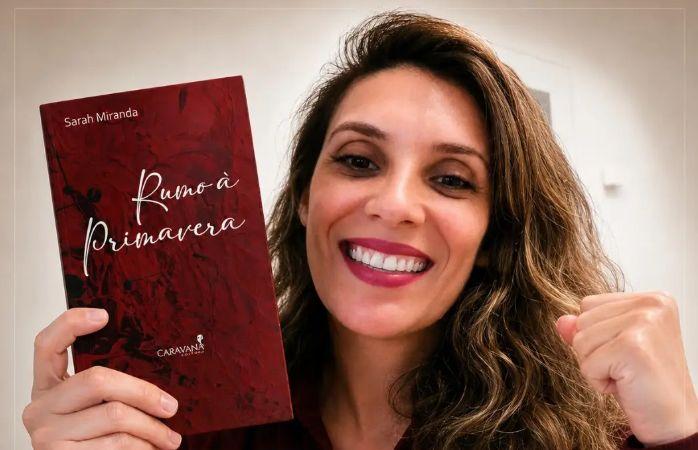 Sarah Miranda, da Folha TV, lança seu livro