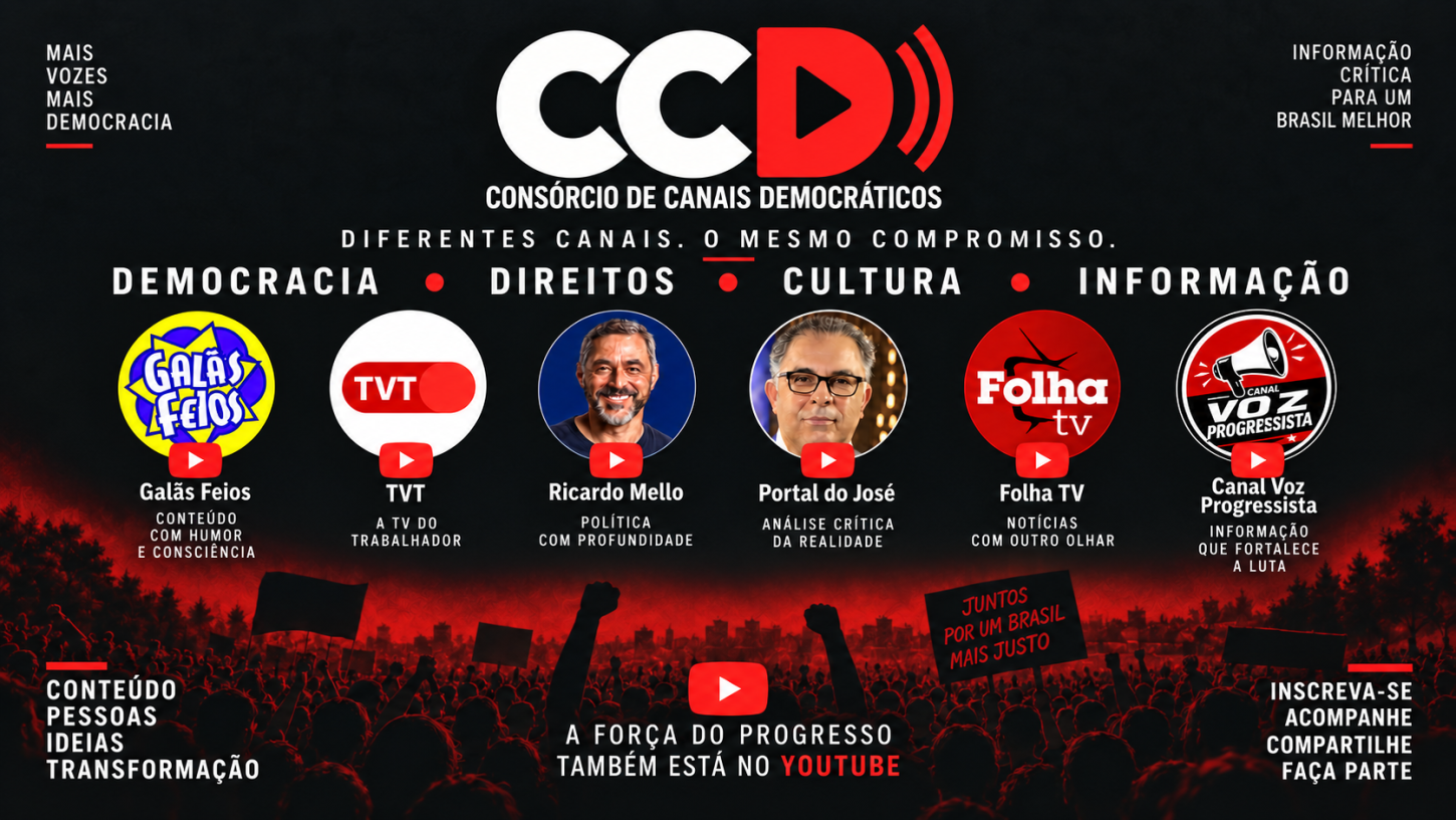 Canais progressistas se unem para criar estrutura independente de cobertura política